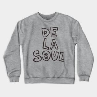 Retro De La Soul - Brown Pencil Crewneck Sweatshirt